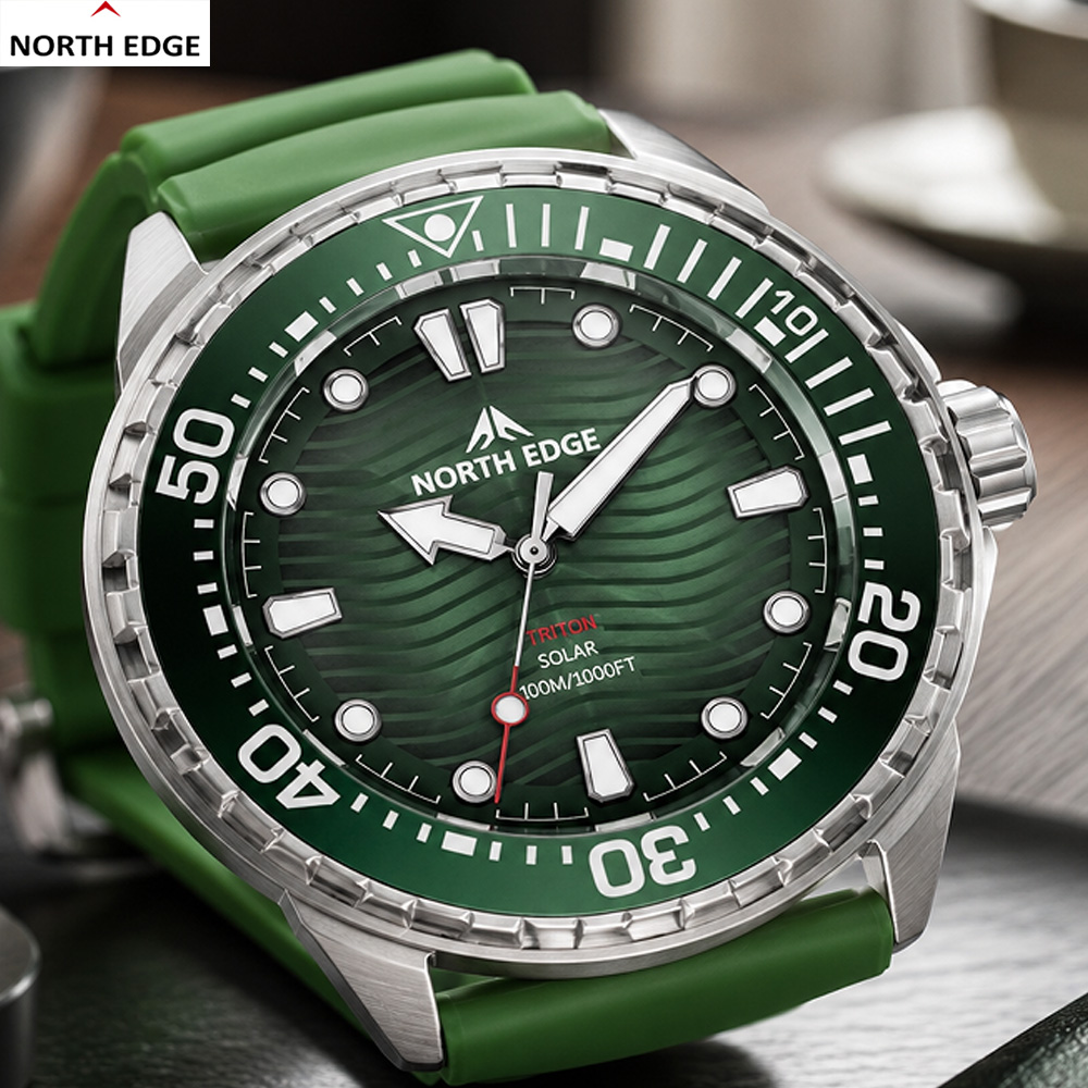 Altimeter Compass Watch - NORTH EDGE TRITON Męski Wojskowy Zegarek
