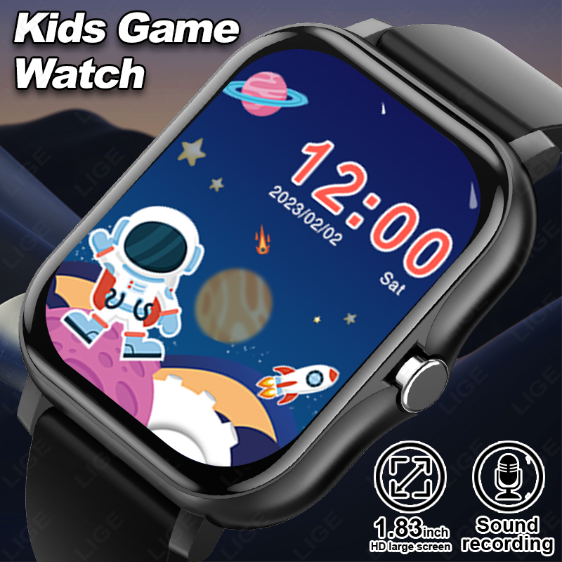 Smartwatch Digital Watches For Kid Girl - LIGE 2025 Audiobook Smartwatch dla dzieci