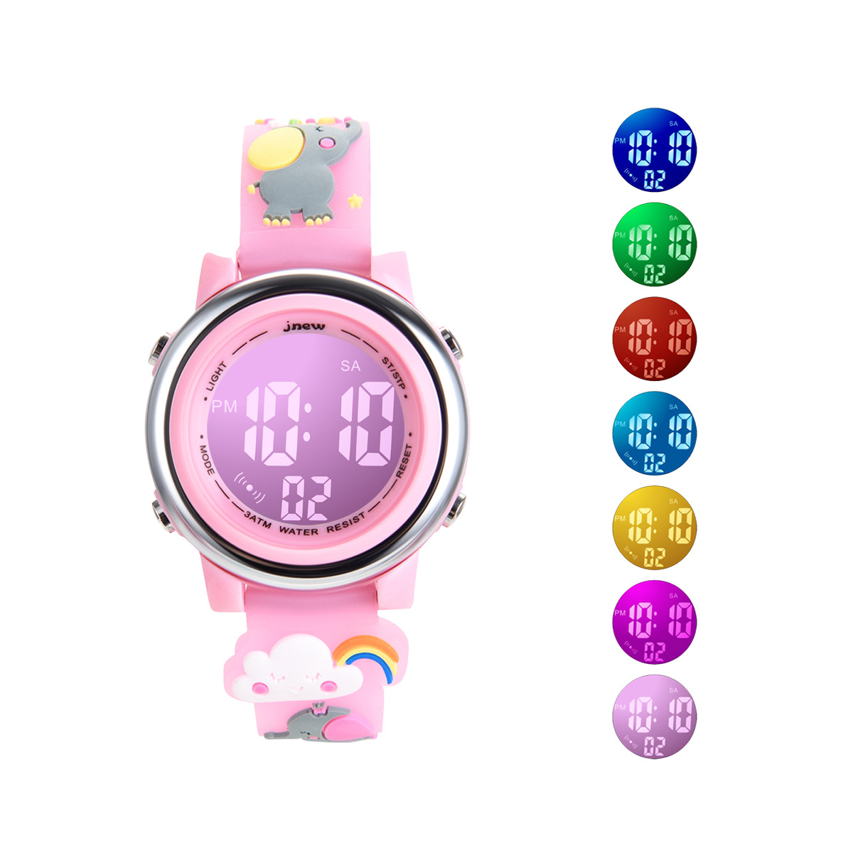 Smartwatch Digital Watches For Kid Girl - UTHAI H120 dziecięcy zegarek sportowy z
