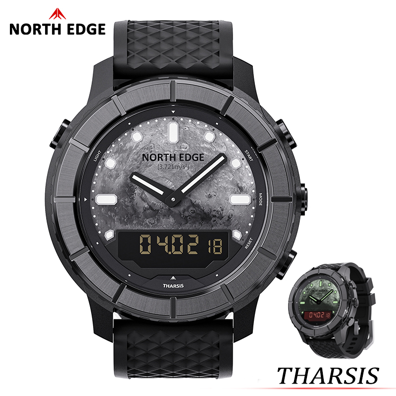 Altimeter Compass Watch - NORTH EDGE 2026 THARSIS Męski zegarek