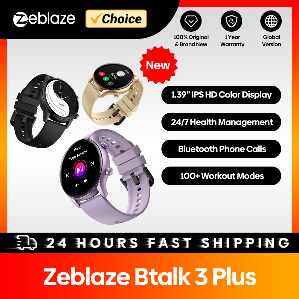 Watches Ladies Smartwatch - Nowy Zeblaze Btalk 3 Plus Smartwatch