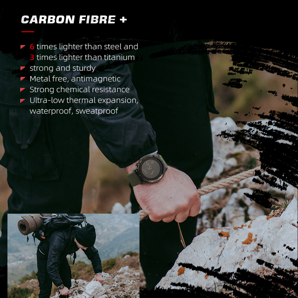 Męski zegarek cyfrowy sportowy – Altimeter Compass Watch recenzja i cena