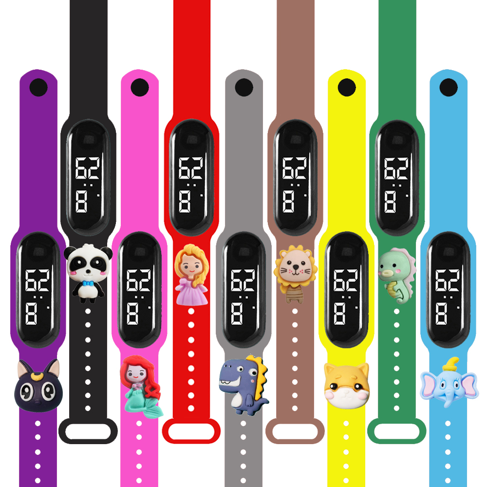 Wielokolorowy Smartwatch dla D – Smartwatch Digital Watches For Kid Girl recenzja i cena
