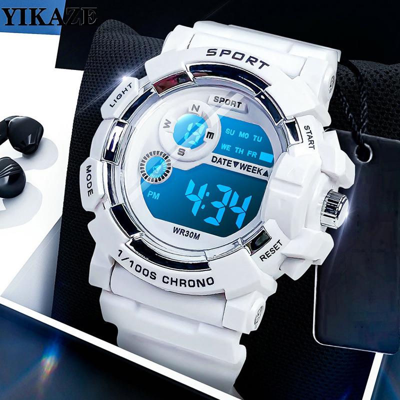 YIKAZE zegarki dla dzieci moda – Smartwatch Digital Watches For Kid Girl recenzja i cena
