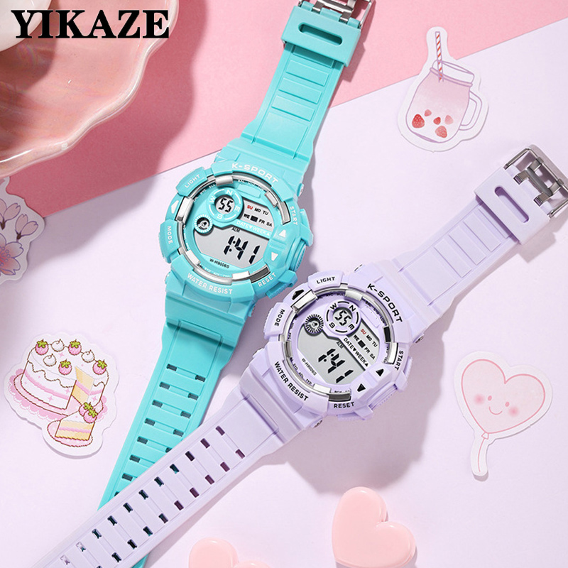 YIKAZE zegarki dla dzieci moda – Smartwatch Digital Watches For Kid Girl recenzja i cena