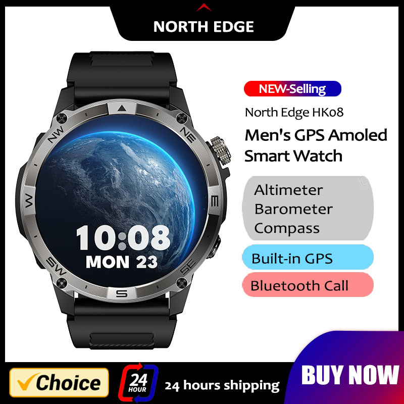 NORTH EDGE GPS sportowy inteli – Altimeter Compass Watch recenzja i cena