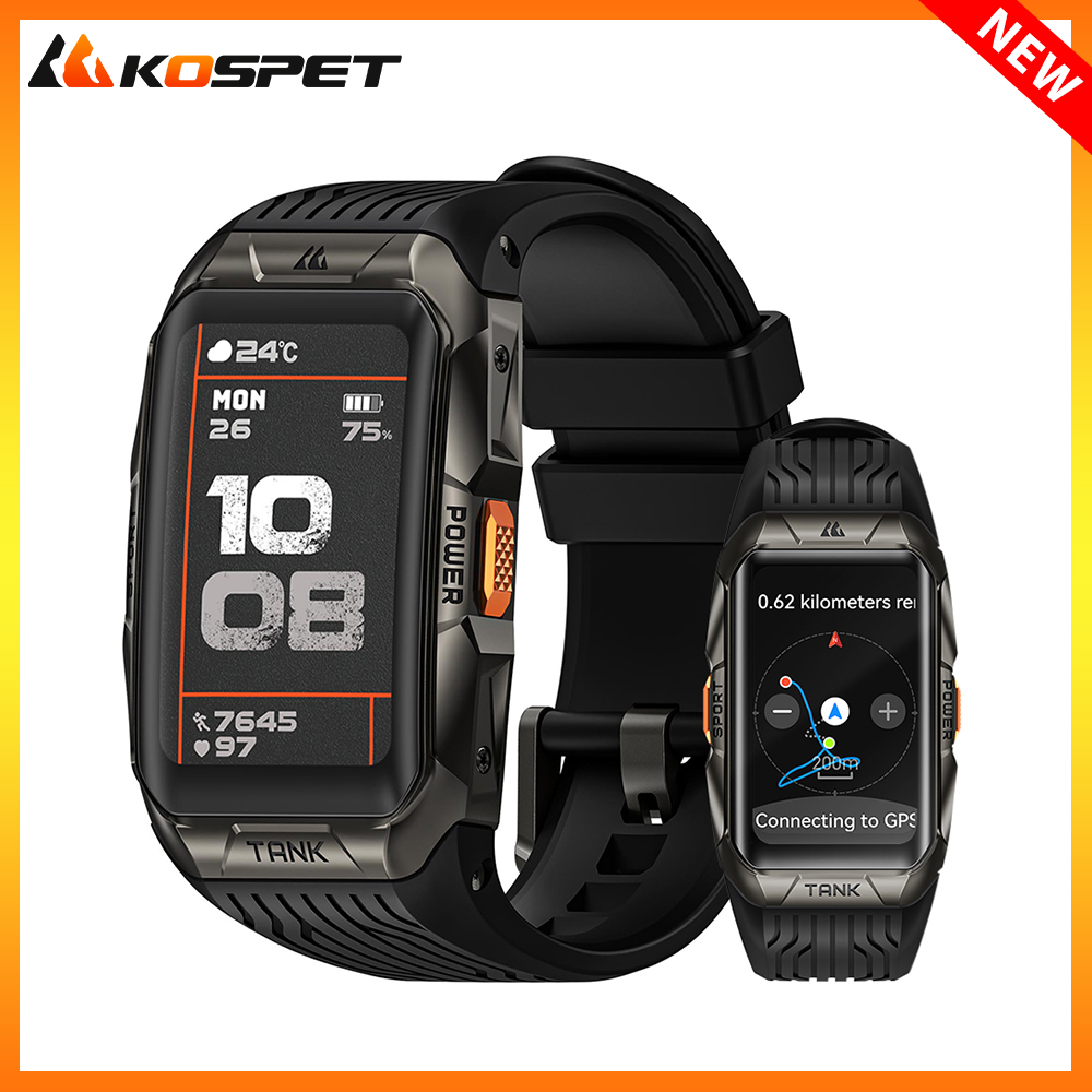2025 KOSPET TANK X2 Ultra inte – Altimeter Compass Watch recenzja i cena