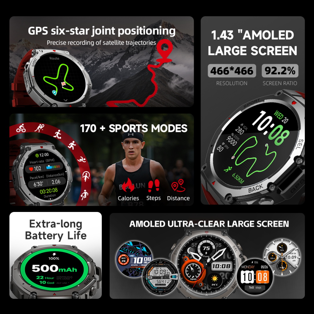 SKMEI Wojskowe Smartwatche Spo – Smartwatch Watches Price recenzja i cena