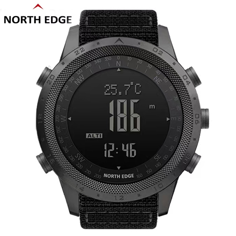 NORTH EDGE DESERT męski zegare – Altimeter Compass Watch recenzja i cena