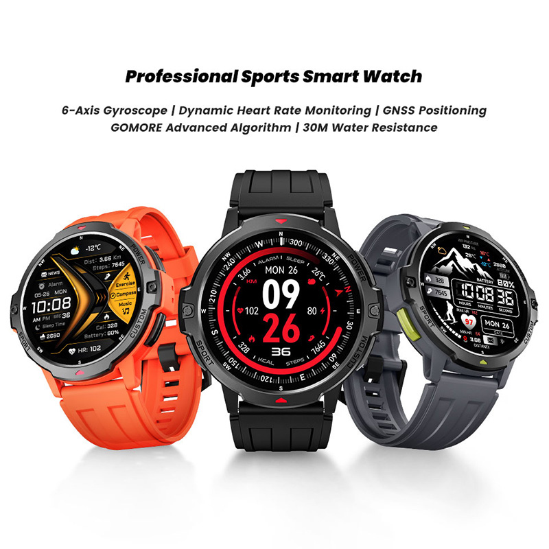 NOWY 6-osiowy żyroskop Wojskow – Timex Watches Smartwatch recenzja i cena