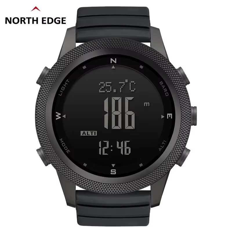 NORTH EDGE APACHE-46 Męski zeg – Altimeter Compass Watch recenzja i cena