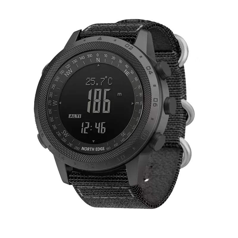 Męski zegarek cyfrowy NORTH ED – Altimeter Compass Watch recenzja i cena
