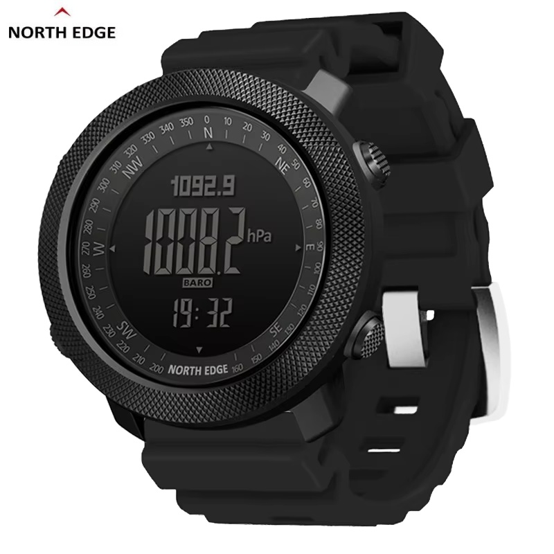 NORTH EDGE zegarki dla mężczyz – Altimeter Compass Watch recenzja i cena