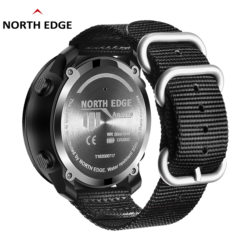NORTH EDGE zegarki dla mężczyz – Altimeter Compass Watch recenzja i cena