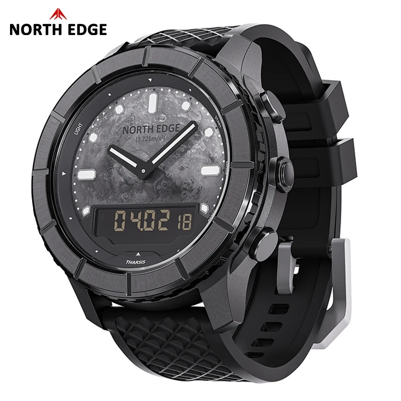 NORTH EDGE THARSIS – męski zeg – Altimeter Compass Watch recenzja i cena